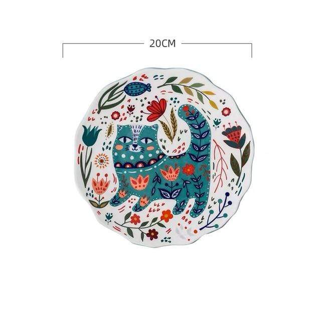 Everybody Wants To Be A Cat Ceramic Plates