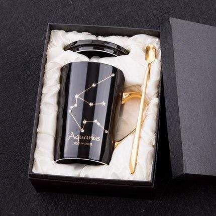 Ceramic Coffee Mug With Your Zodiac Constellation