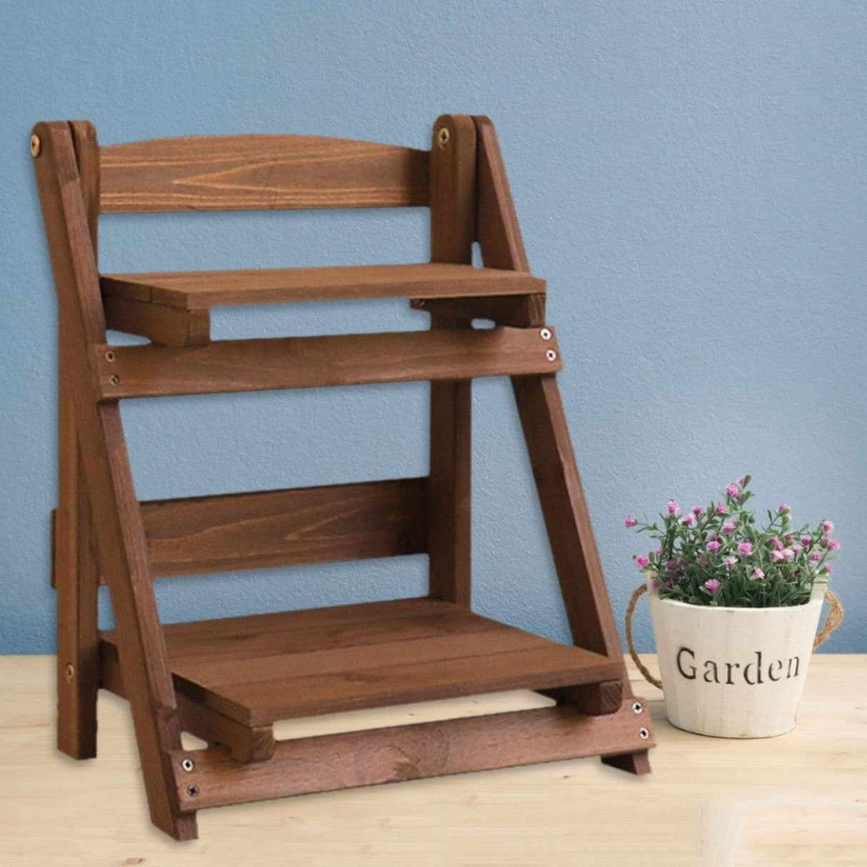 Archer Wooden 2-Tier Shelf