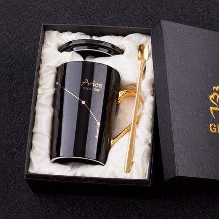 Ceramic Coffee Mug With Your Zodiac Constellation