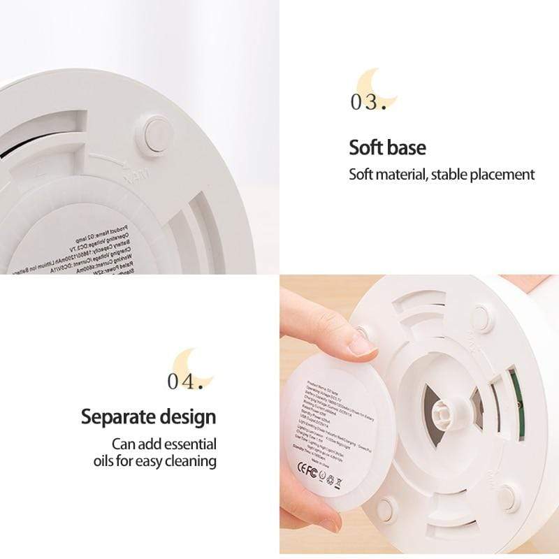 Aromatherapy Half Moon Lamp