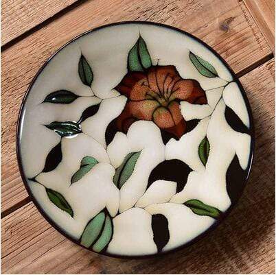 Glazed Hand-Painted Plates