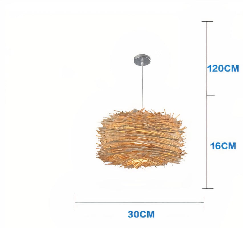 Bamboo Woven Pendant Light Shades