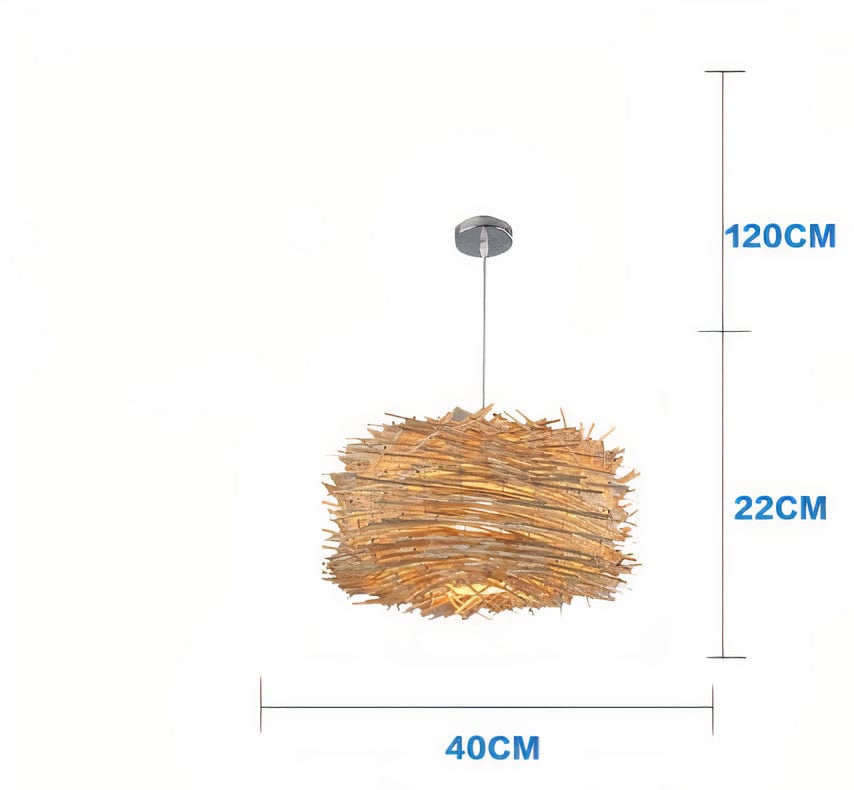 Bamboo Woven Pendant Light Shades
