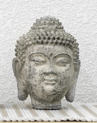 Buddha Head Statue Figurine
