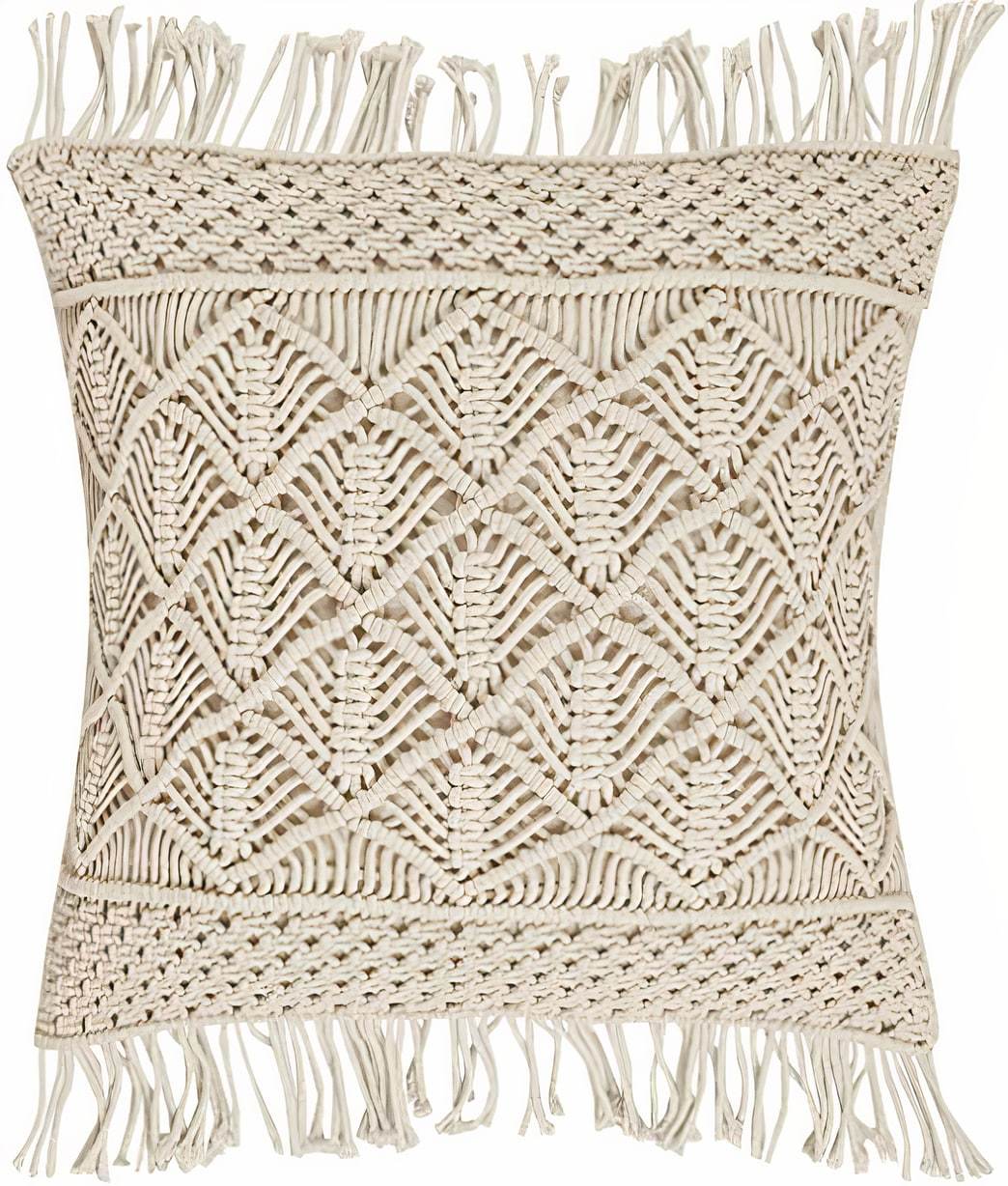 Macrame Cushion Cover