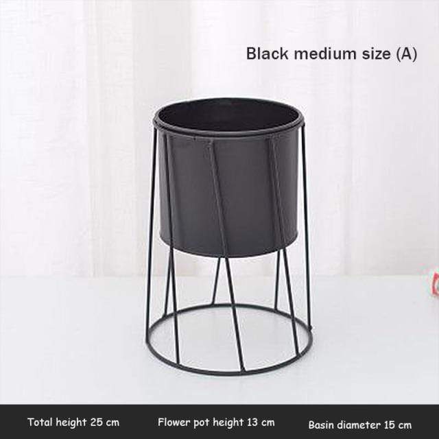 Modern Geometric Iron Planter