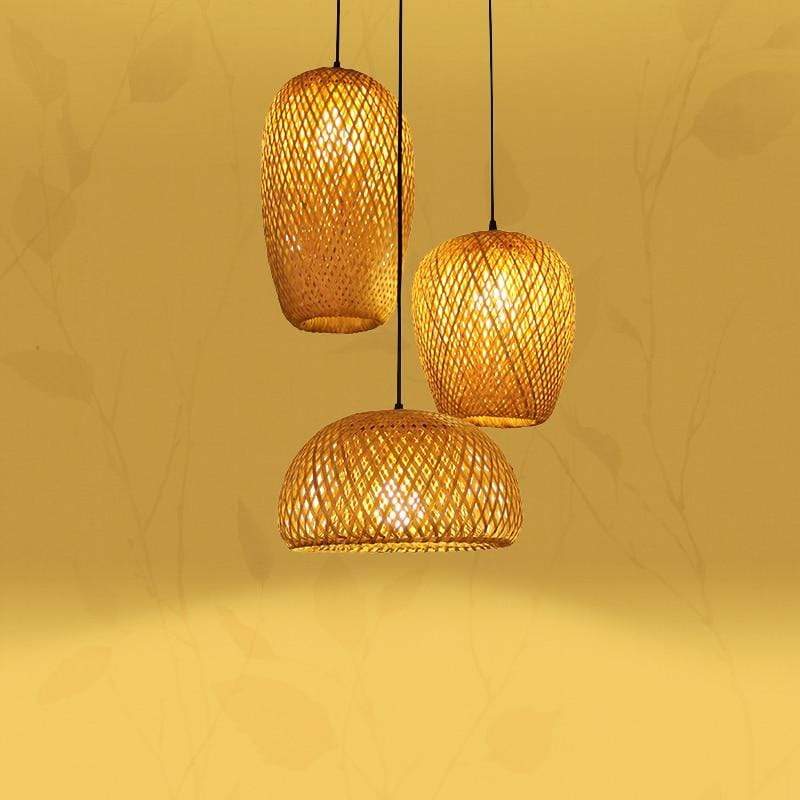 Bamboo Pendant Lights