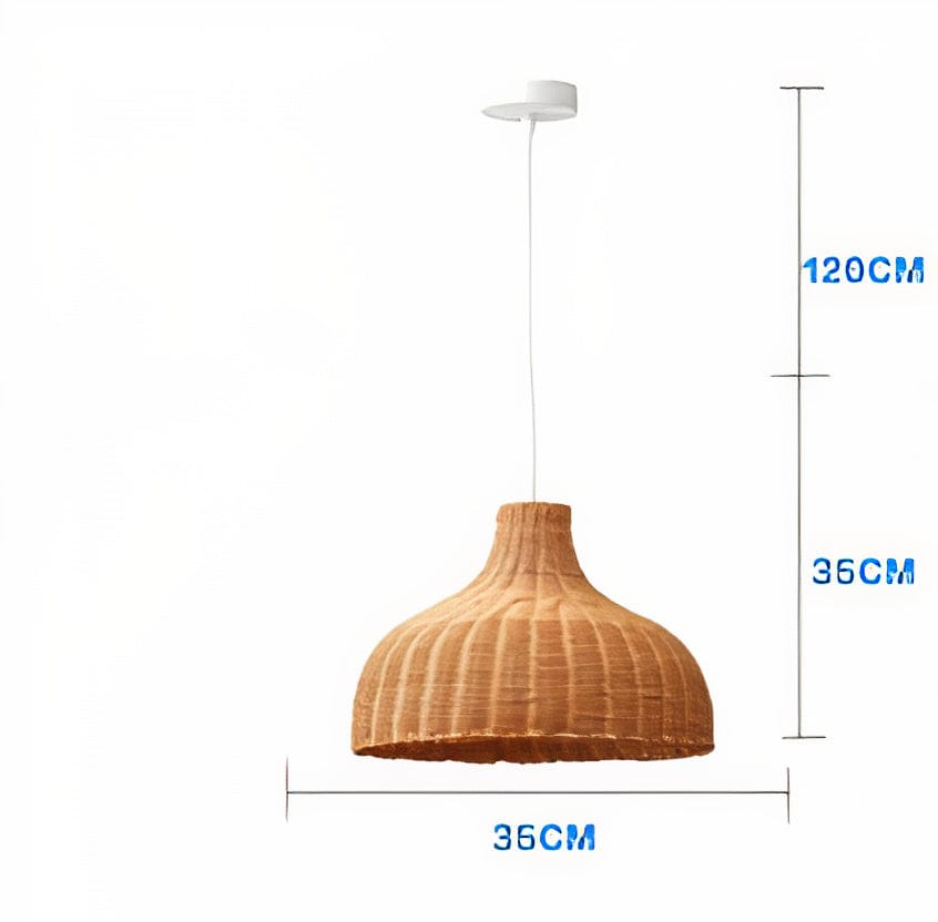 Bamboo Woven Pendant Light Shades
