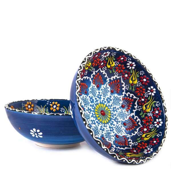Floral Pattern Ceramic Bowl