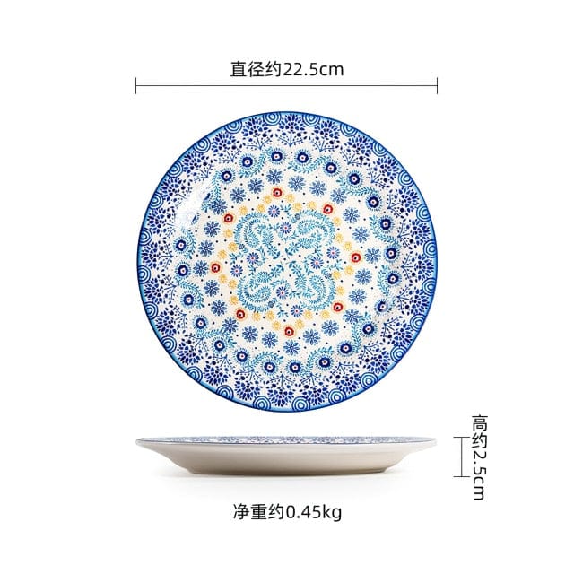 Ocean Colorway Ceramic Tableware Set