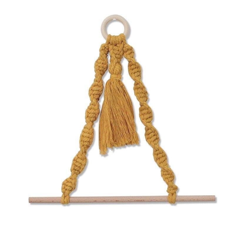 Boho Macrame Wall Hanging Toilet Paper Holder