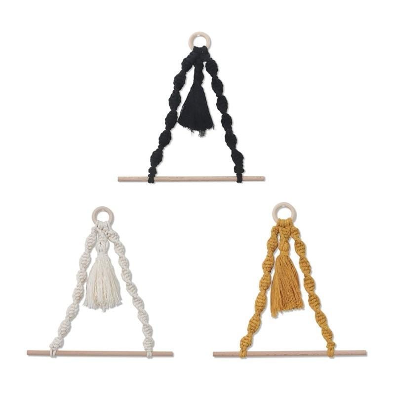 Boho Macrame Wall Hanging Toilet Paper Holder