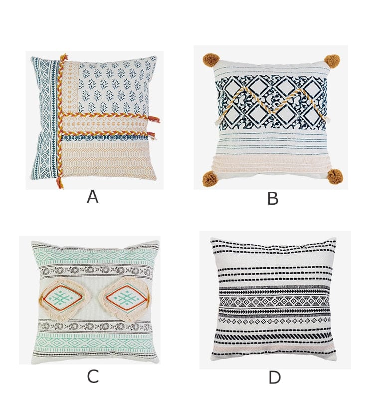 Boho Pattern Print Cushion Covers