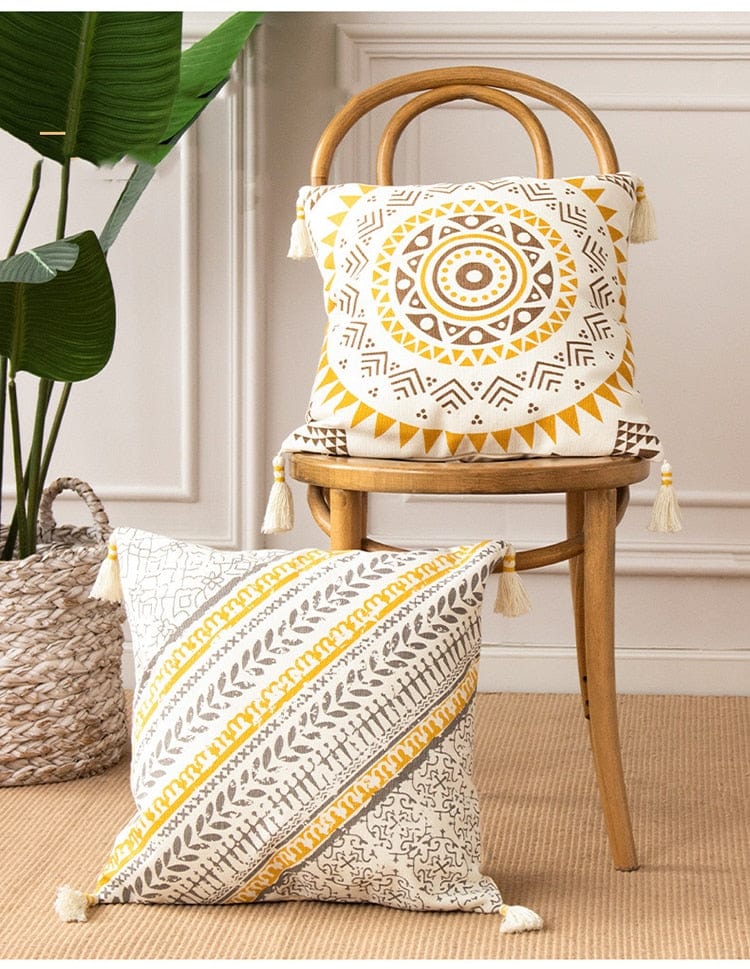 Boho Pattern Print Cushion Covers