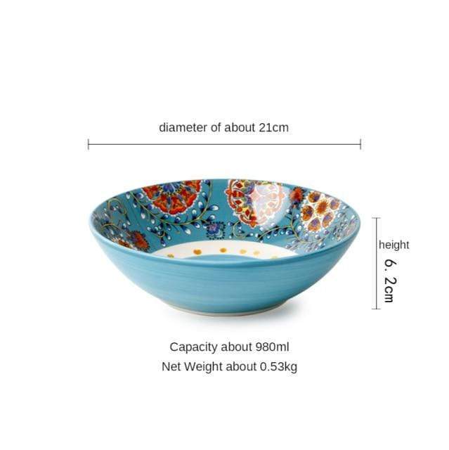 Floral Bohemian Tableware
