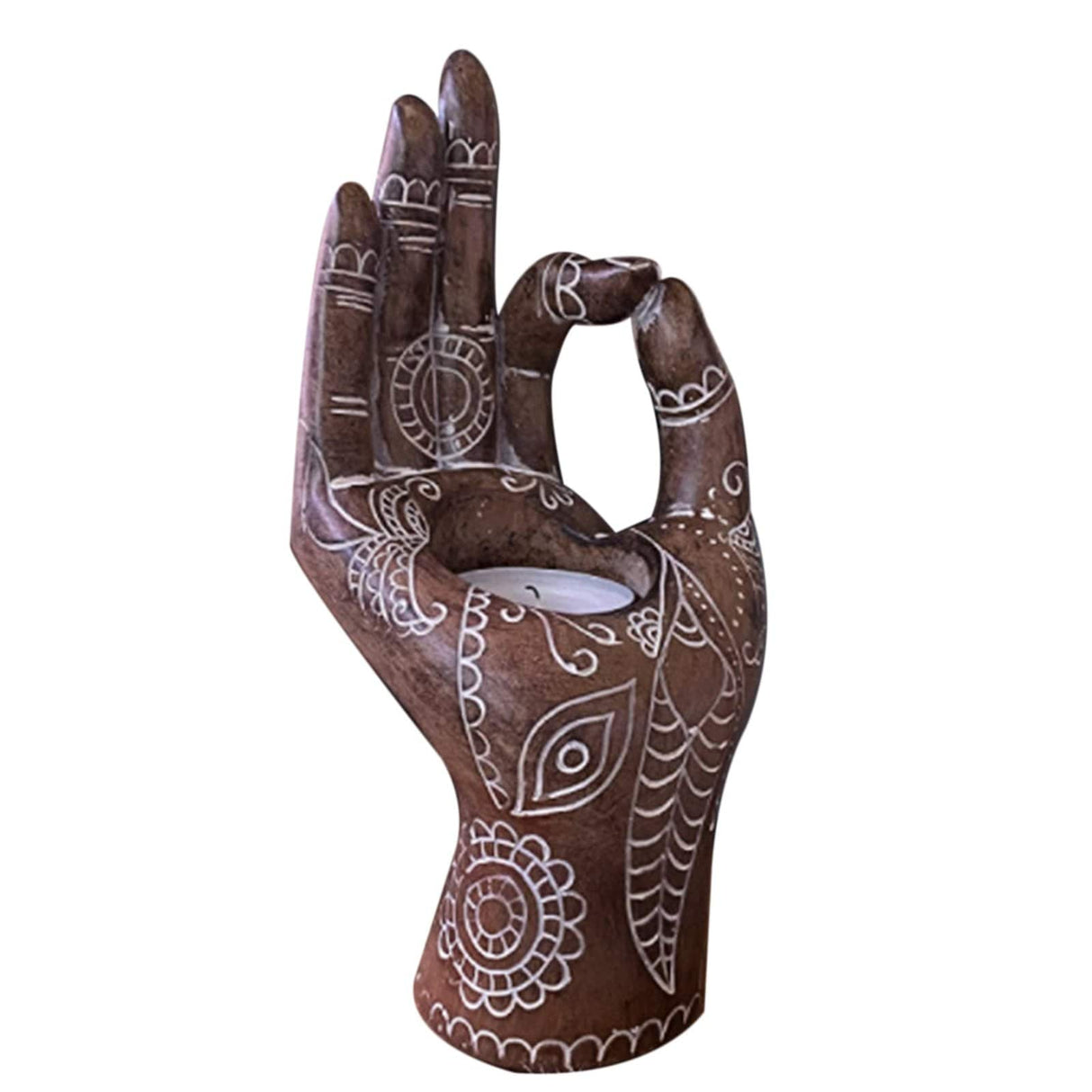 Buddha's Hand Shaped Candle Holder