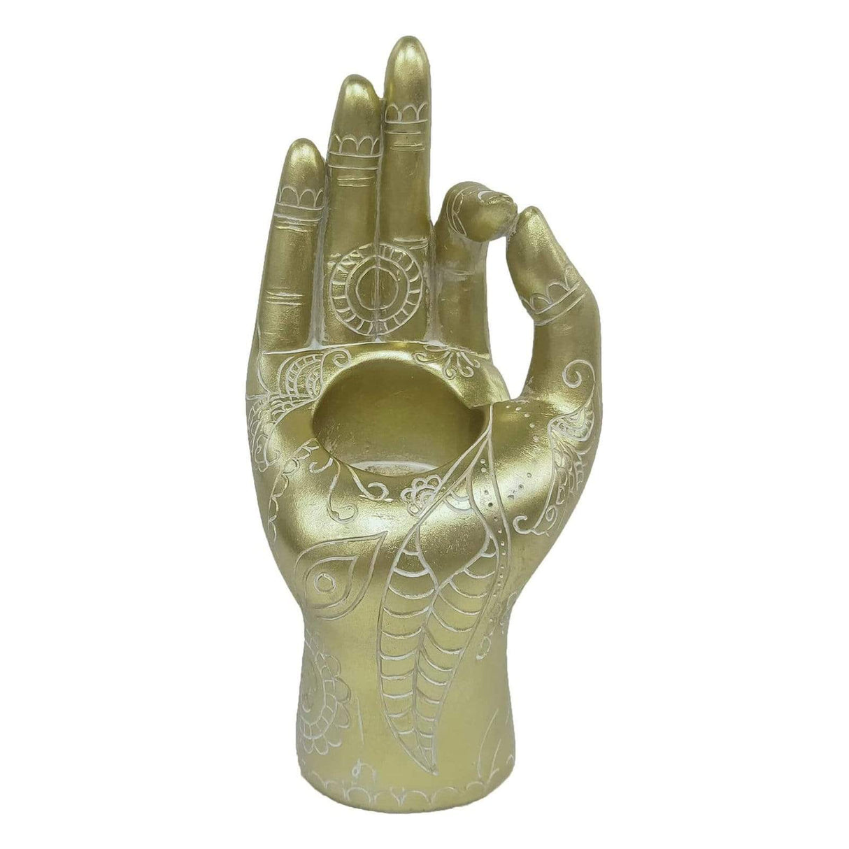 Buddha's Hand Shaped Candle Holder