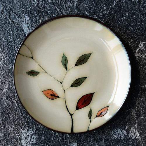 Glazed Hand-Painted Plates