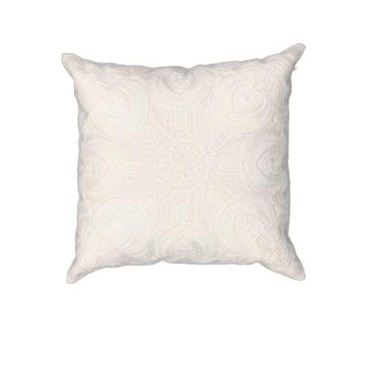 Embroidery Textured Cotton Cushion