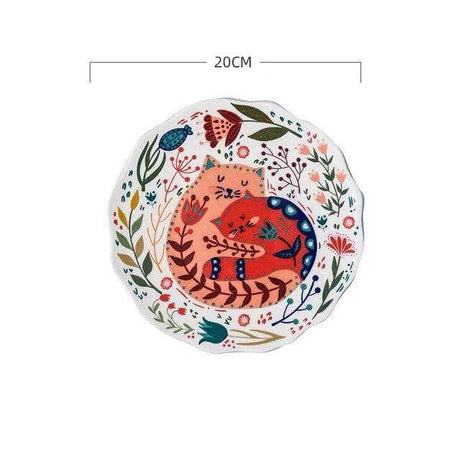 Everybody Wants To Be A Cat Ceramic Plates