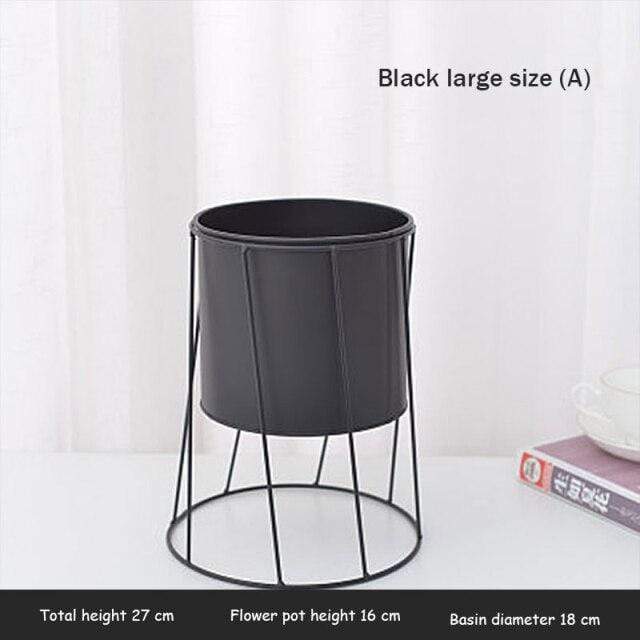 Modern Geometric Iron Planter