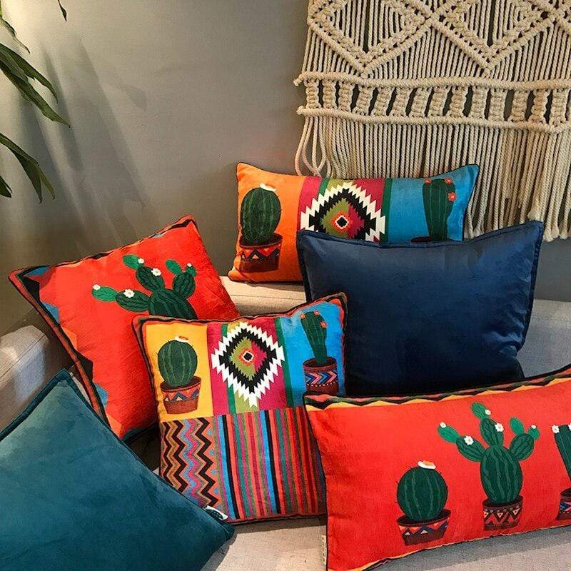 Cactus Cushion Cover