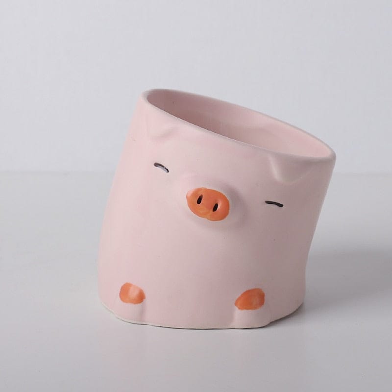 Cartoon Animal Flower Pot