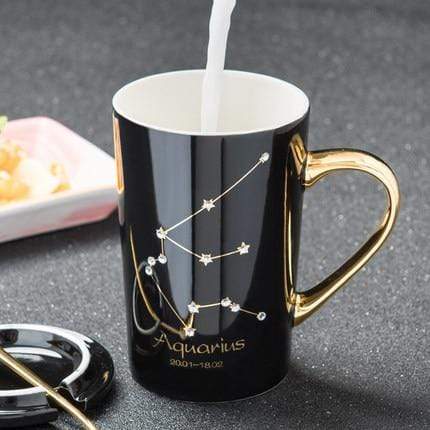 Ceramic Coffee Mug With Your Zodiac Constellation