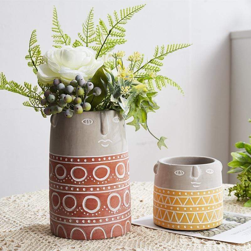 Ceramic Face Planter