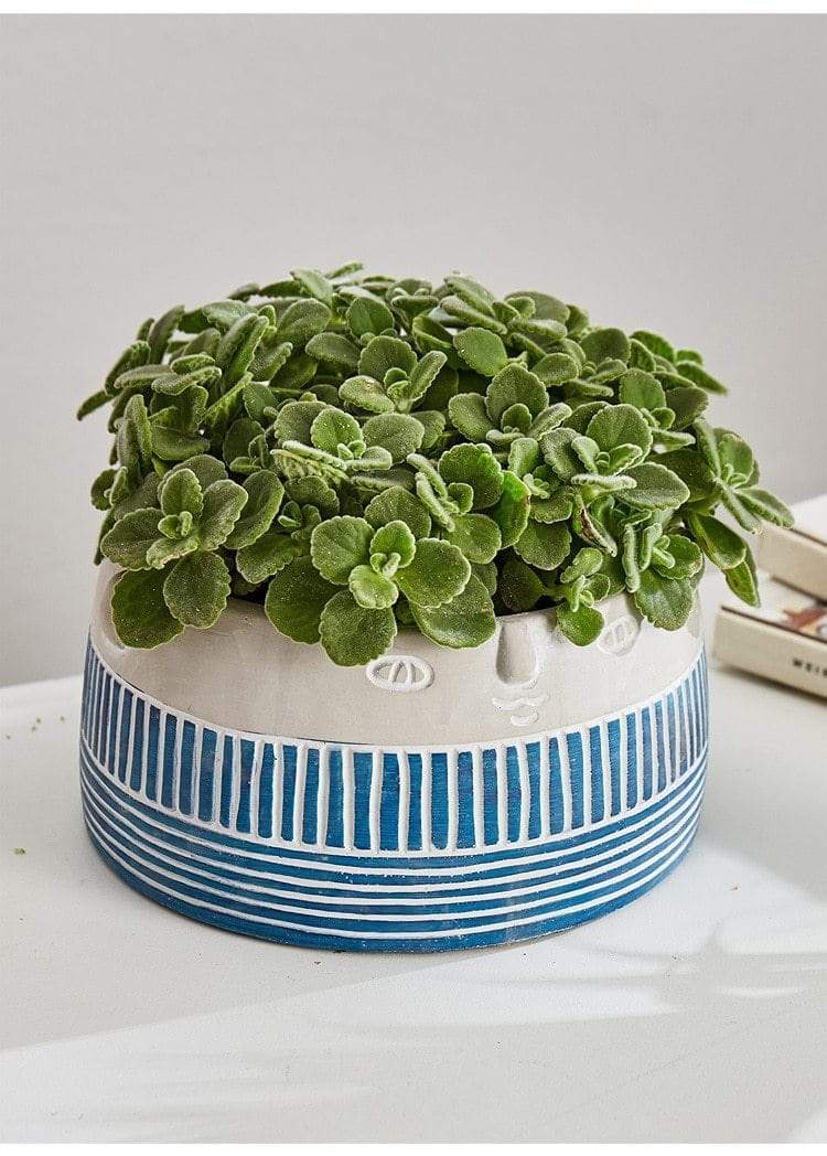 Ceramic Face Planter