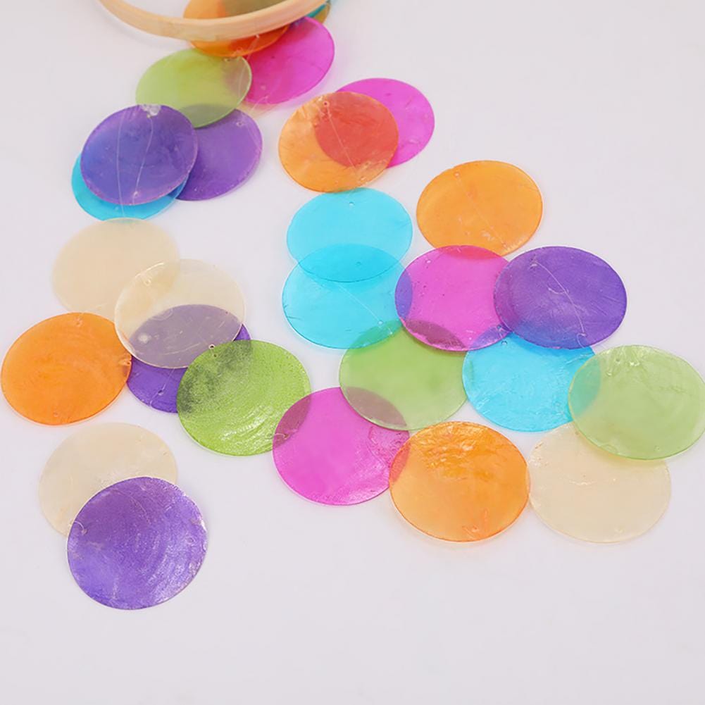 Colorful Capiz Shells Wind Chimes