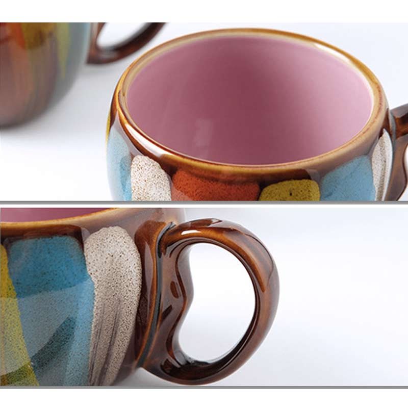 Colorful Hand Painted Mug