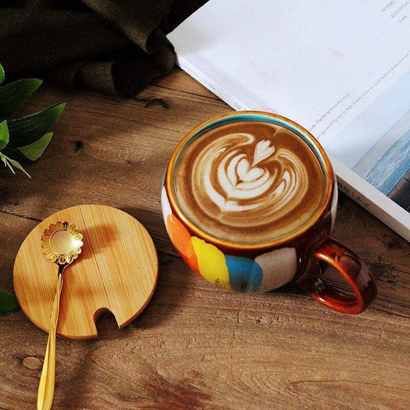 Colorful Hand Painted Mug