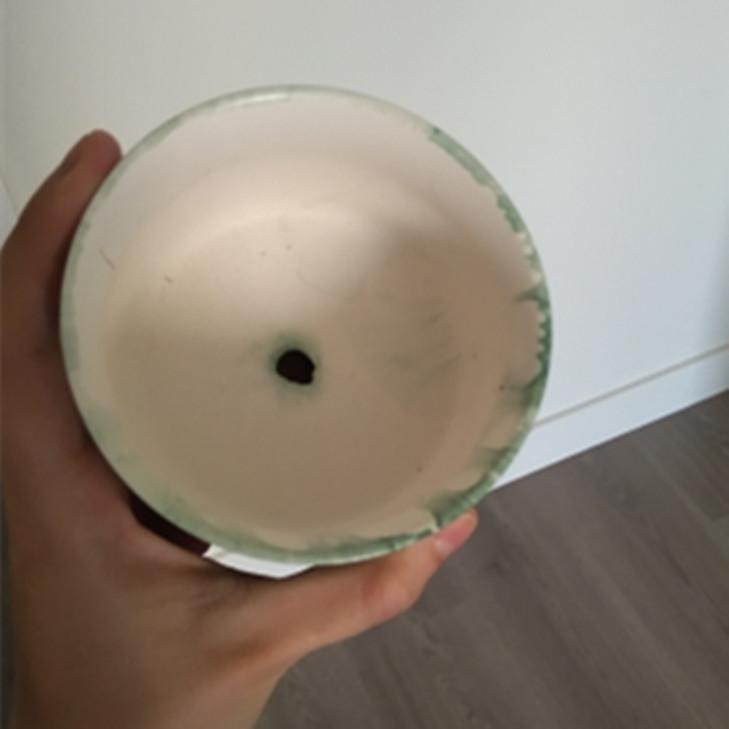 Colorful Tie Dye Flower Pot