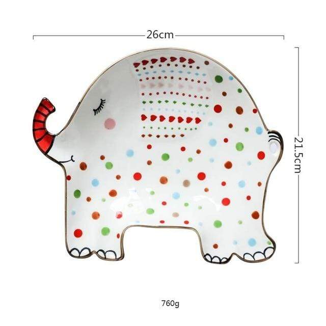 Cute Cartoon Animals Tableware