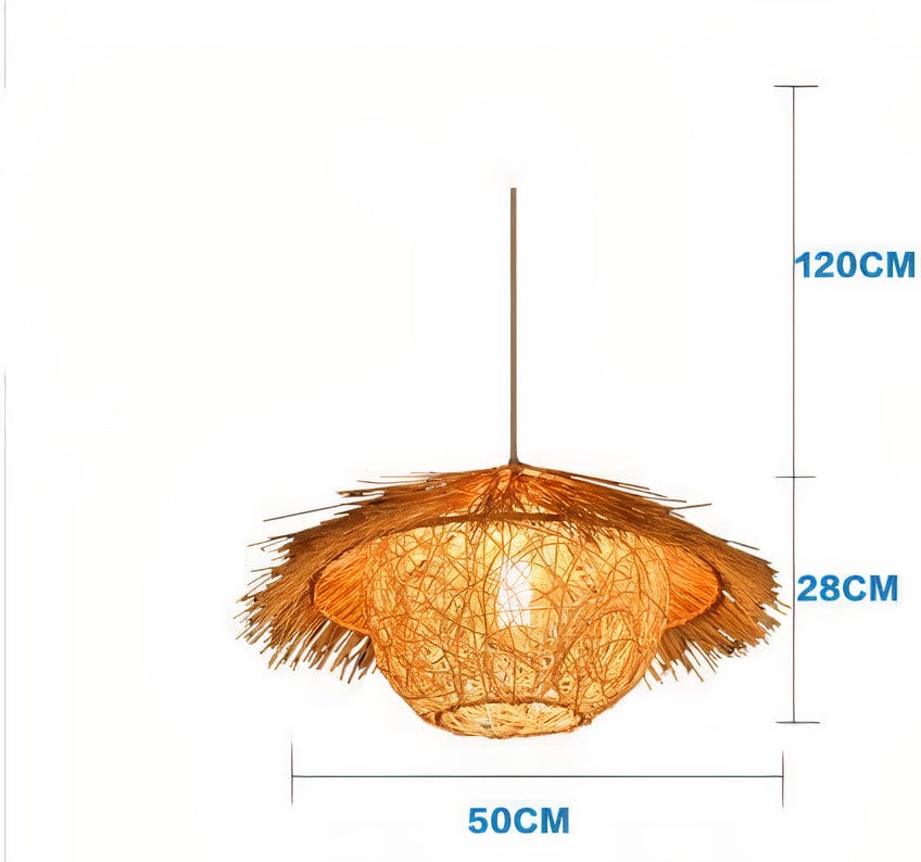 Bamboo Woven Pendant Light Shades
