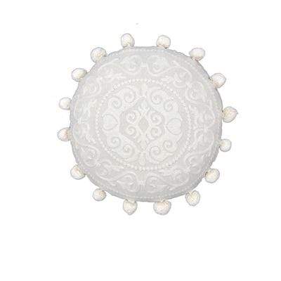 Embroidery Textured Cotton Cushion