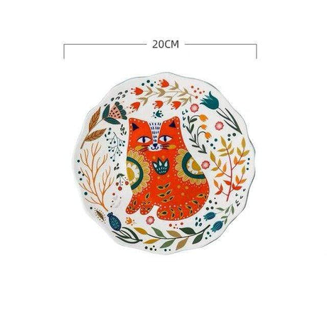 Everybody Wants To Be A Cat Ceramic Plates