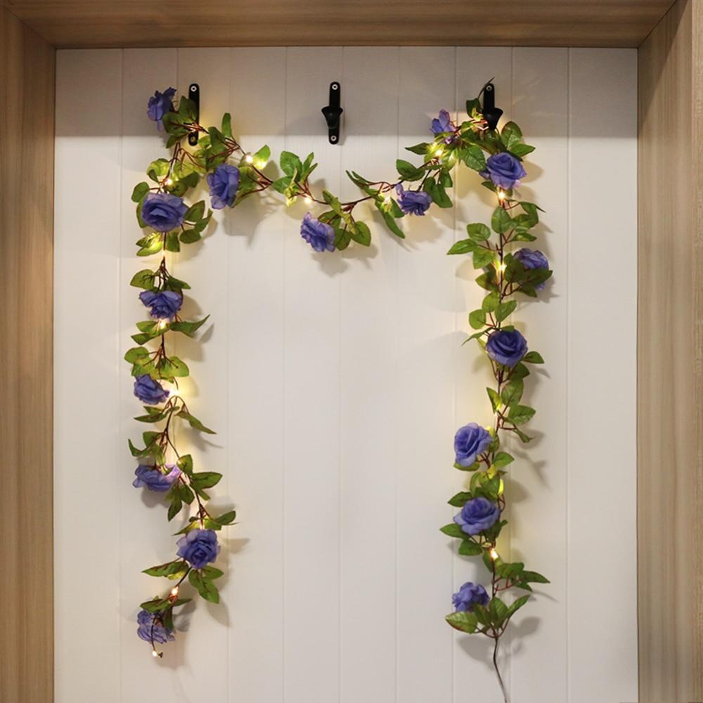 Decorative Rose Vine String Lights