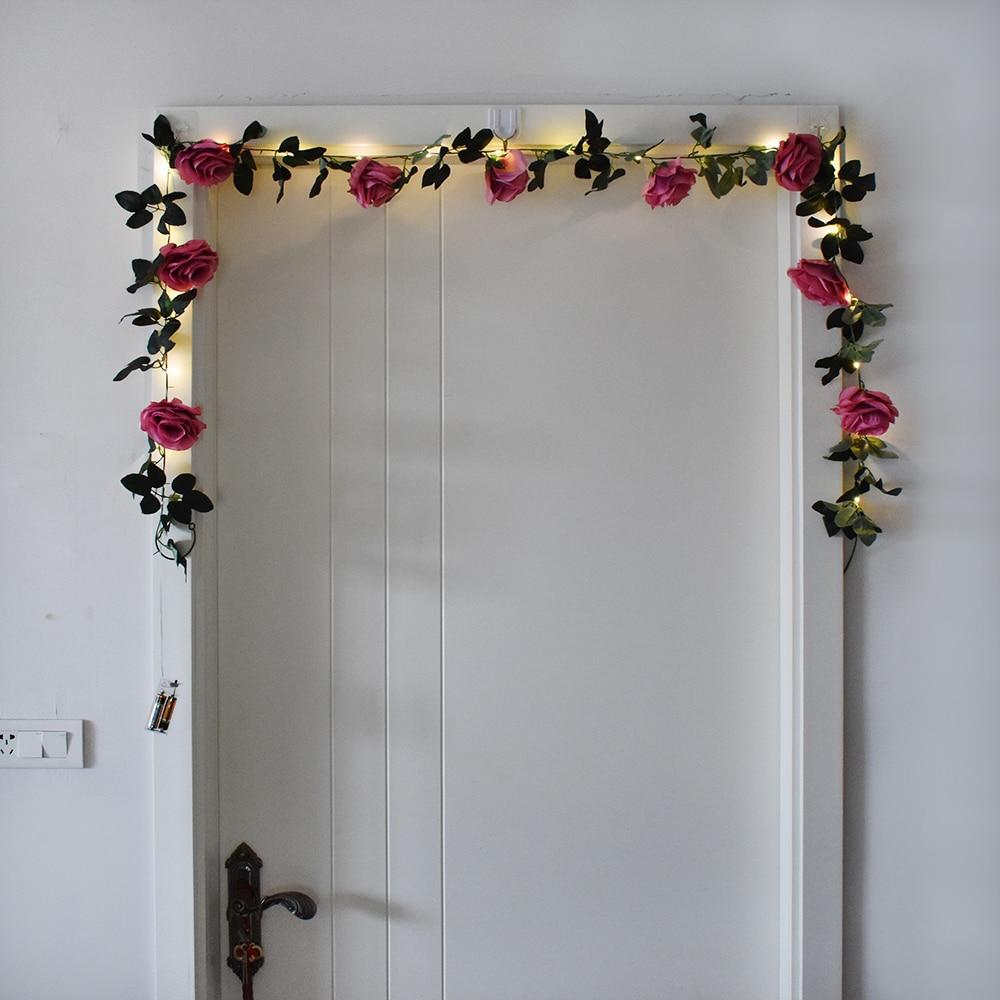 Decorative Rose Vine String Lights