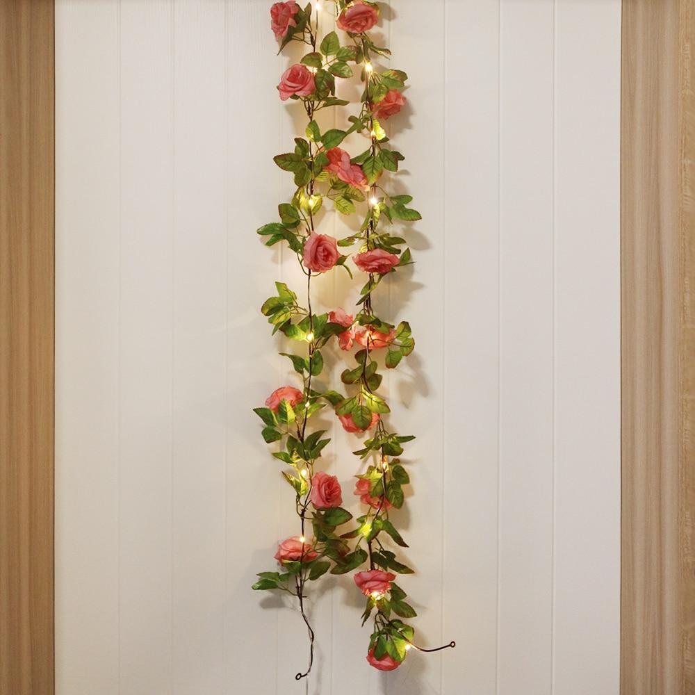 Decorative Rose Vine String Lights