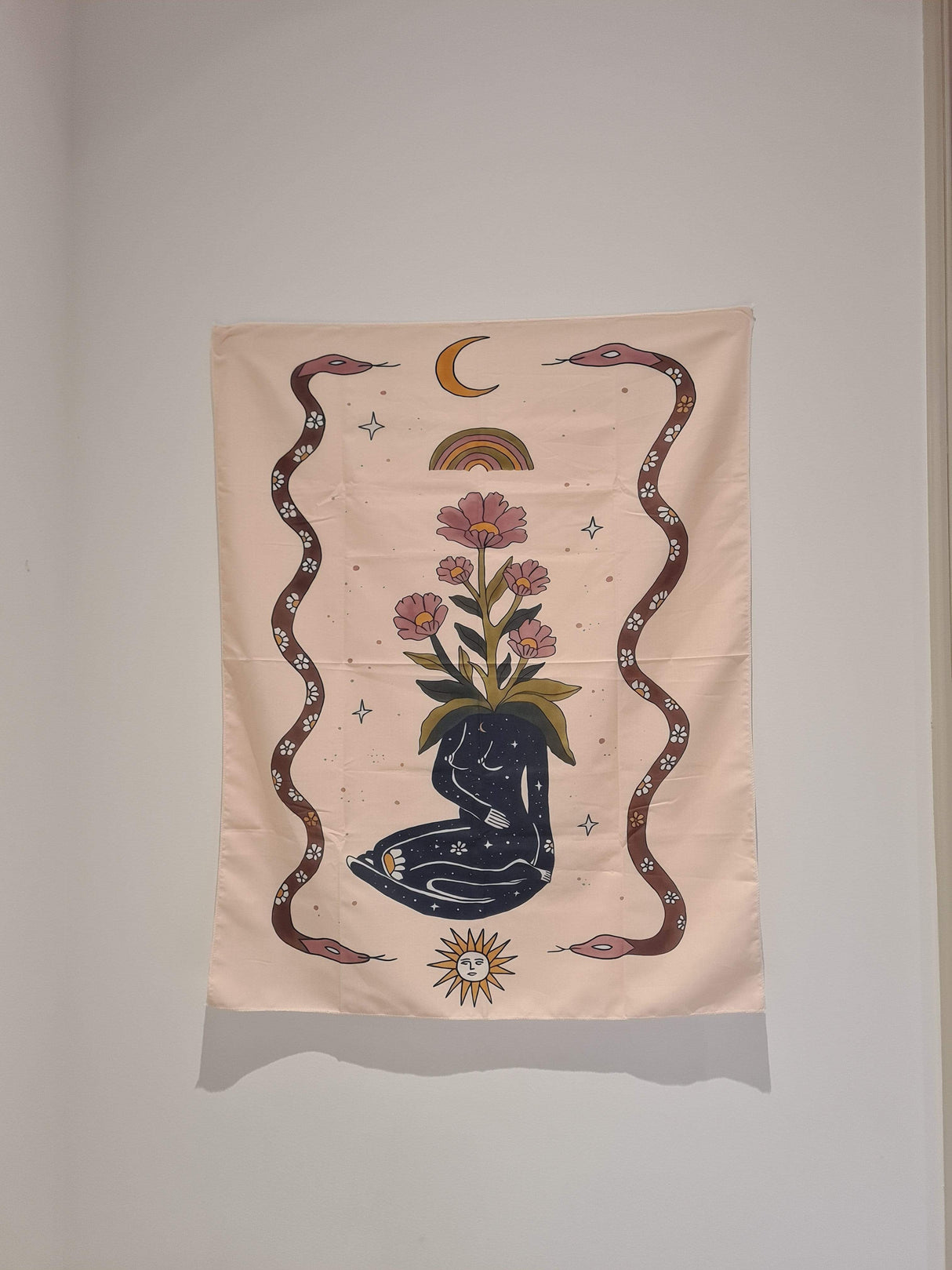 Divine Goddess Connection Tapestry