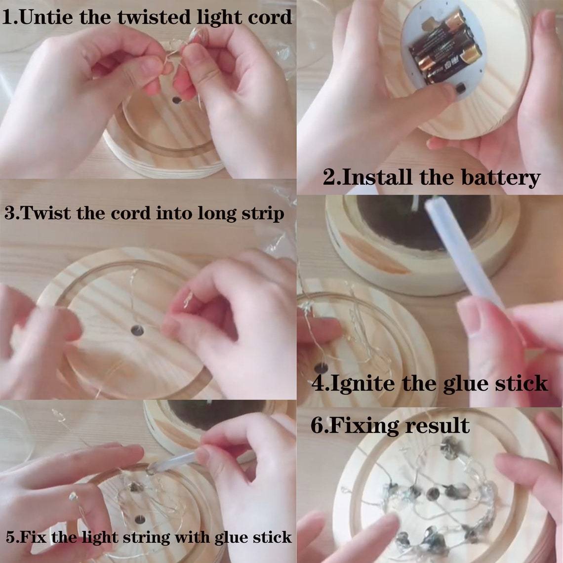 DIY Enchanted Mushroom Forest Lamp