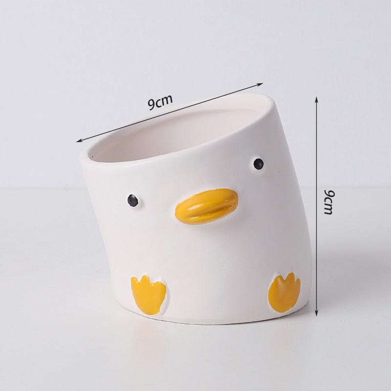 Cartoon Animal Flower Pot