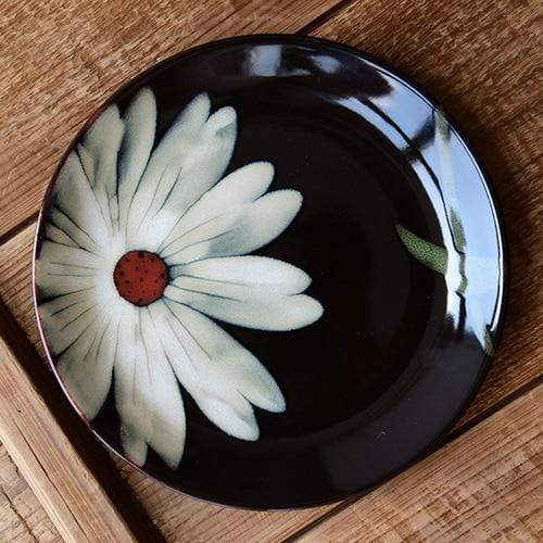 Glazed Hand-Painted Plates