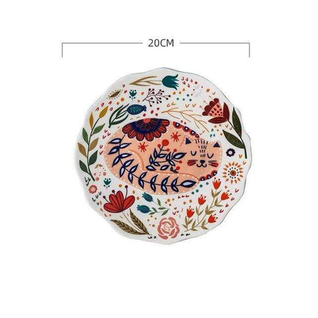 Everybody Wants To Be A Cat Ceramic Plates