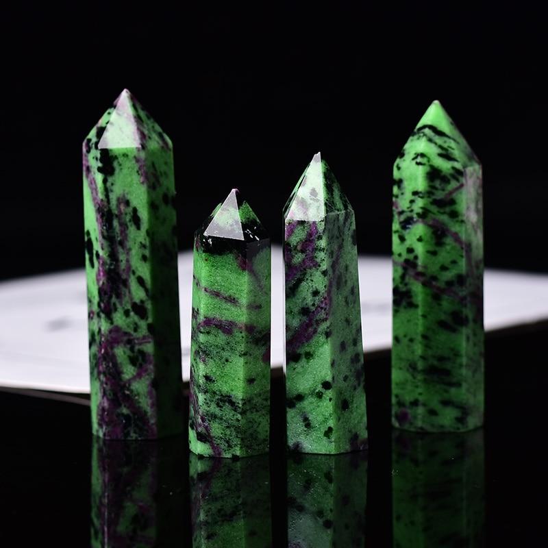 Epidote Crystal Wand