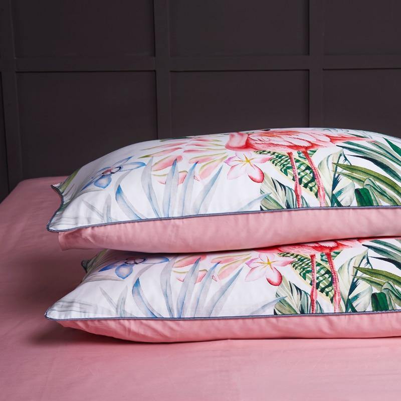 Flamingo Egyptian Cotton Duvet Set