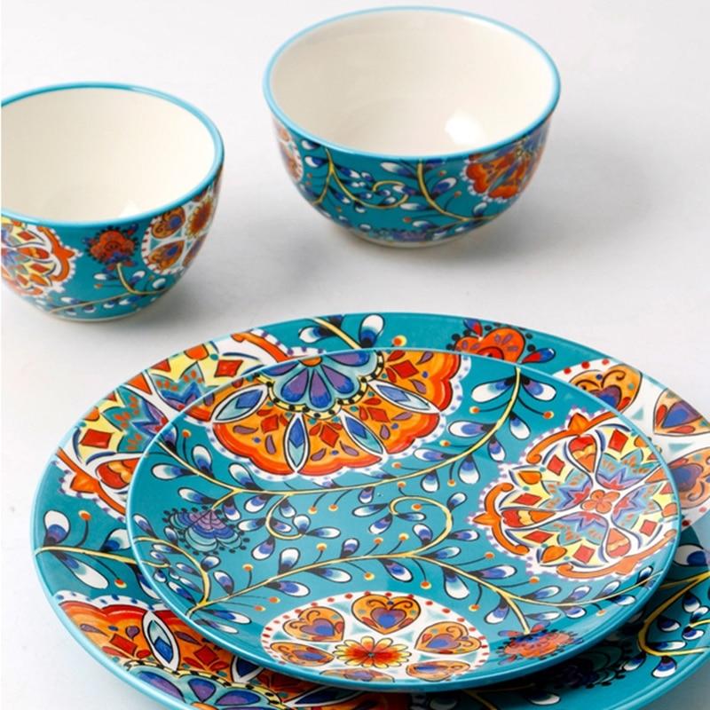 Floral Bohemian Tableware